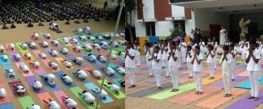 Yoga Program at Hindustan School Coimbatore